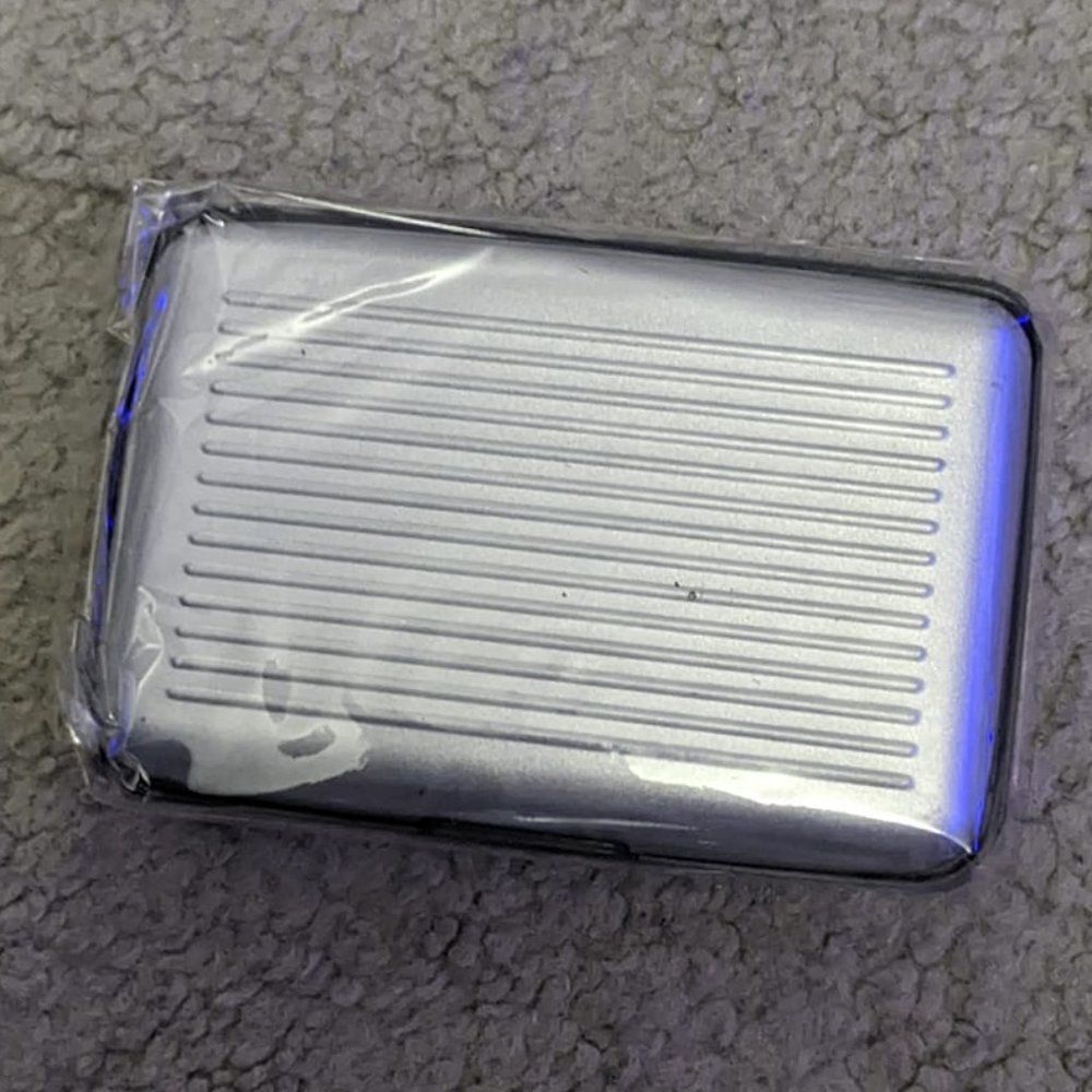 Security Credit Card Wallet Aluminum